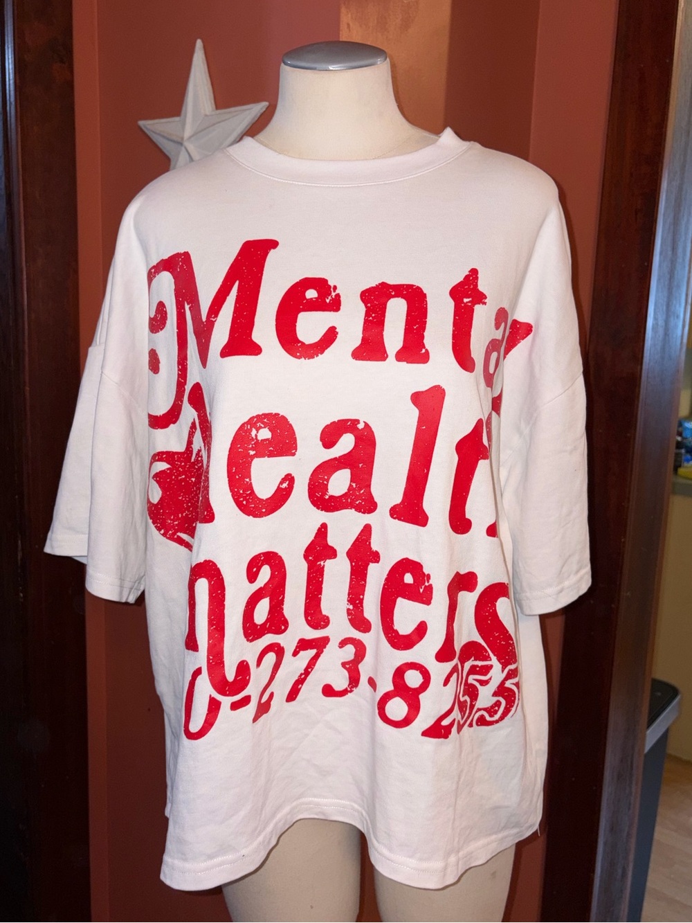 Euphoric “Mental Health Matters” graphic T shirt